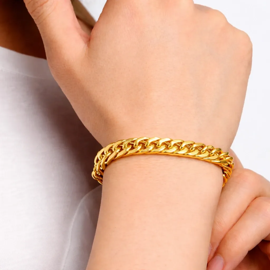 Chain Bracelet For Boys And Men (SILVER)